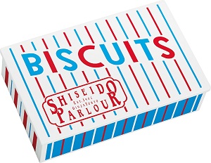 Shiseido Parlour Biscuits package, 2015